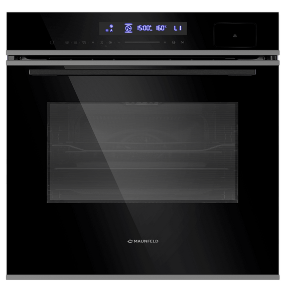 Шкаф духовой электрический с паром MAUNFELD MEOR7216STB