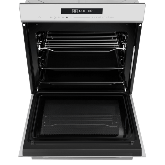 Шкаф духовой электрический с СВЧ MAUNFELD MEOR7217SMW, изображение 6