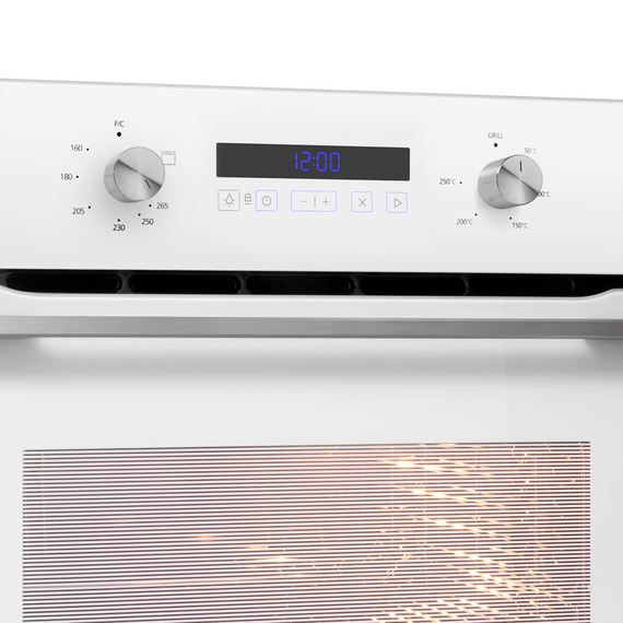 Шкаф духовой газовый с электрическим грилем MAUNFELD MOGM703W, изображение 6