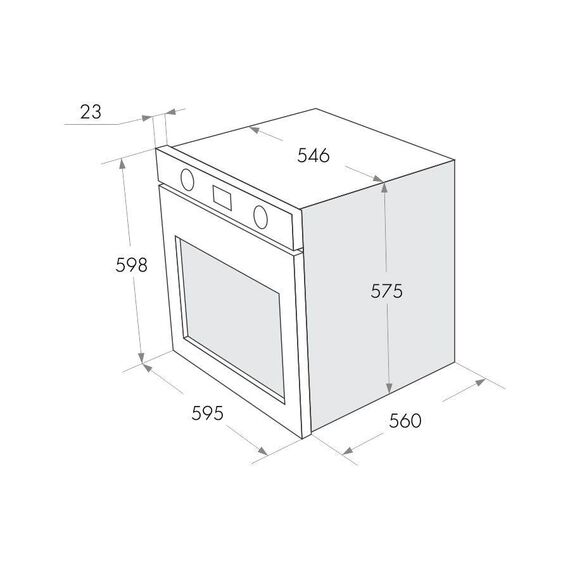 Шкаф духовой газовый MAUNFELD MGOG.673B, Цвет духового шкафа: черный, Ширина (техника): 60, изображение 15