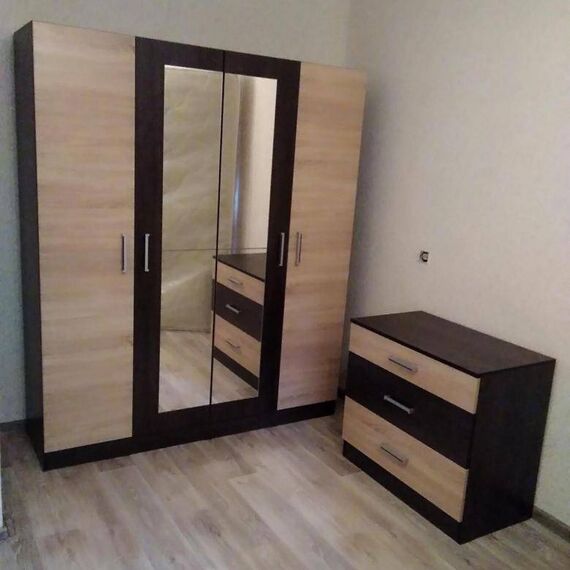 Шкаф 4х ств Леси (кантербери/ дуб сонома), изображение 6