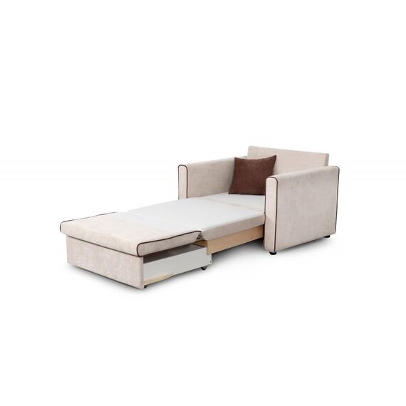 Кресло-кровать Скаут Стандарт (торонто светло-бежевый/торонто коричневый), изображение 5