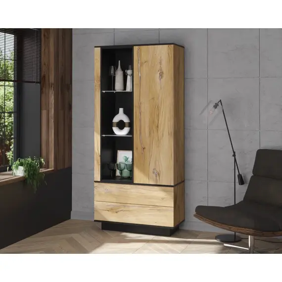 Шкаф комбинированный Quartz QZ-ШК1 дуб нокс