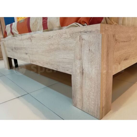 Шкаф-купе Соренто с раздвижными дверями 194x62x220 (дуб бонифаций/кофе структурный матовый), изображение 7