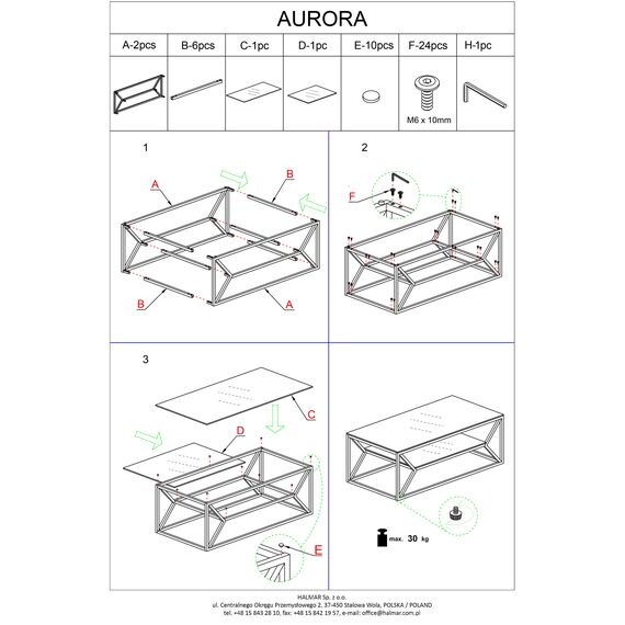 Стол журнальный AURORA дымчатый/хром, изображение 10