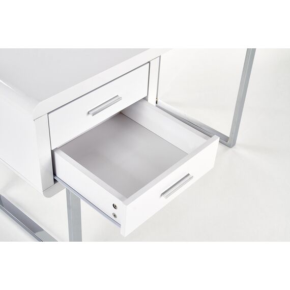 Стол компьютерный B30 белый/хром, изображение 5