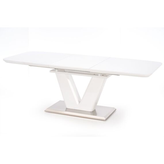 Стол обеденный  MISTRAL раскладной, белый/белый, 160-220/90/77, изображение 5