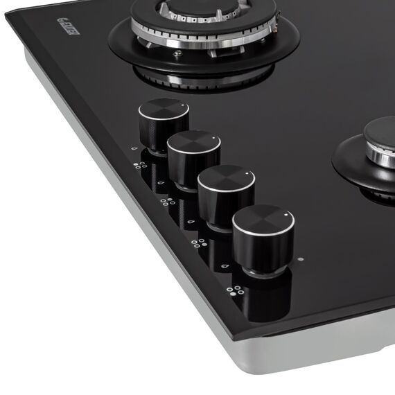 Газовая варочная панель EXITEQ EXH-204 black, изображение 6