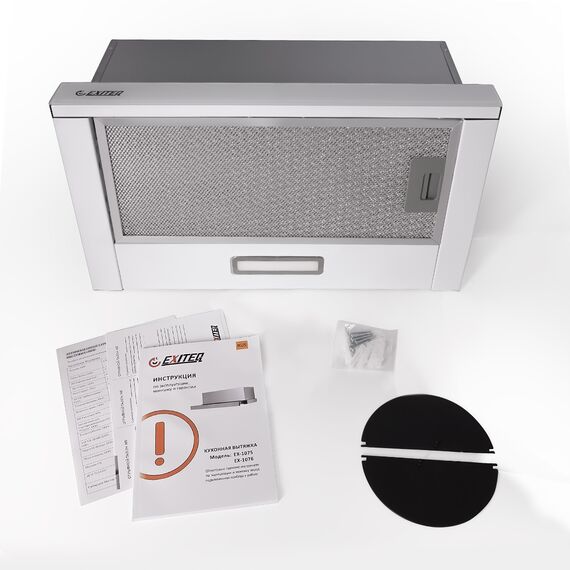 Кухонная вытяжка EXITEQ EX-1076 white glass, изображение 7