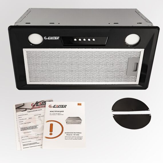 Кухонная вытяжка EXITEQ EX-1266 black, изображение 7
