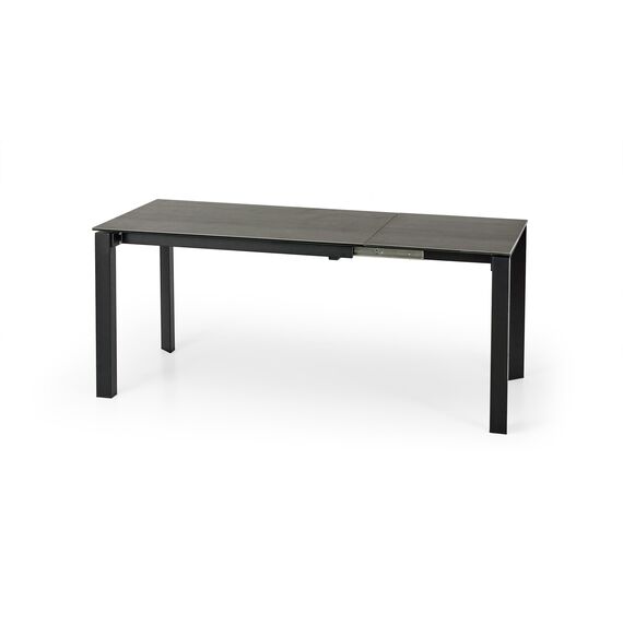 Стол обеденный HORIZON раскладной, серо-черный, 120-180/85/76, изображение 6