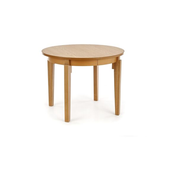 Стол обеденный SORBUS раскладной, дуб медовый/дуб медовый, 100-200/100/77, изображение 7