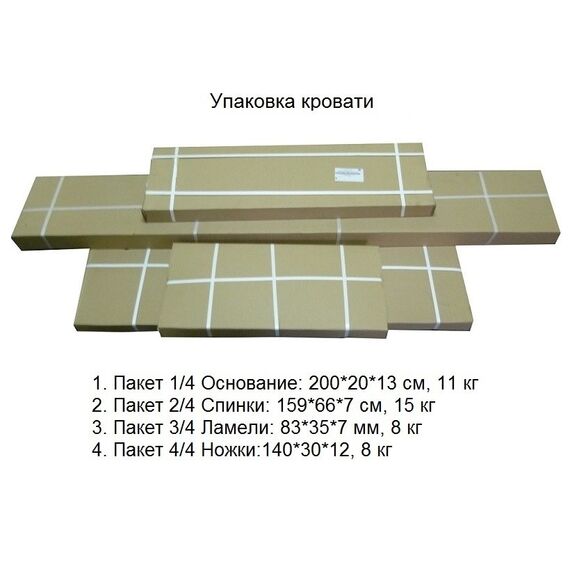 Кровать Венера 4 ЛАЙТ 1400*2000 (чёрный Ножки-04/шоколад), изображение 7