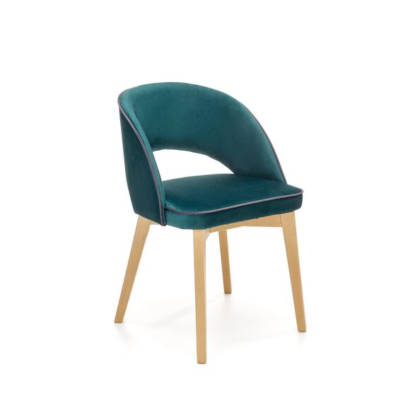 Стул MARINO дуб медовый/MONOLITH 37(темно-зеленый), изображение 4