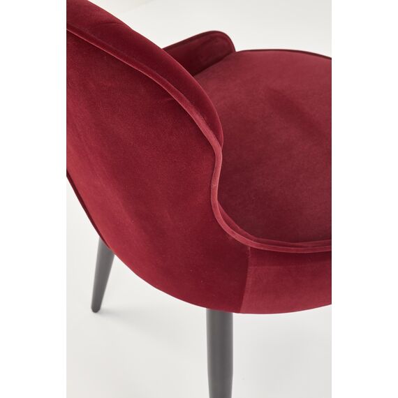 Стул K366 бордовый/черный, изображение 3