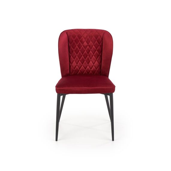 Стул K399 бордовый/черный, изображение 3