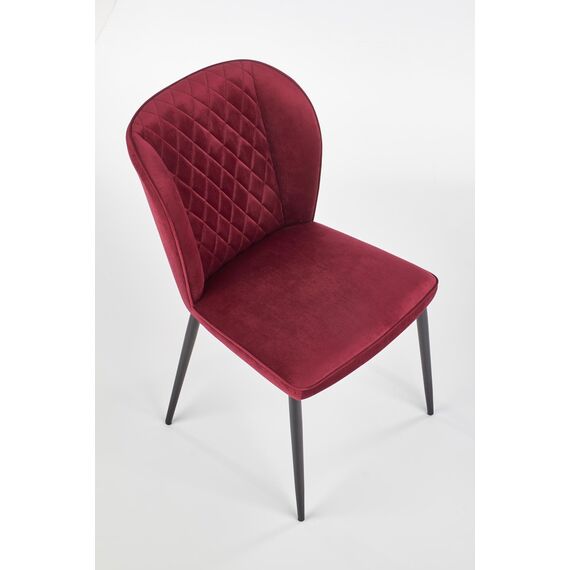 Стул K399 бордовый/черный, изображение 12
