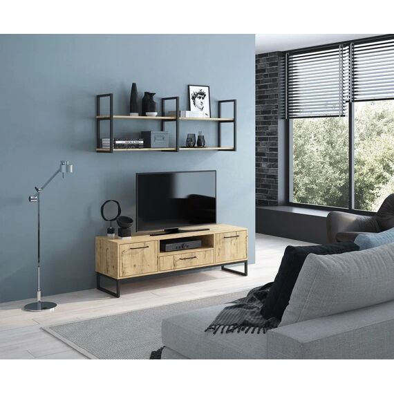 Loft мод № 3 Полка навесная 1400, изображение 3