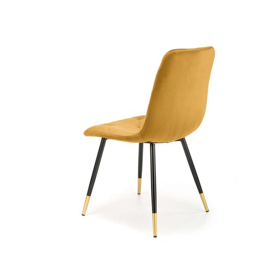 Стул K438 горчичный/черный, изображение 6
