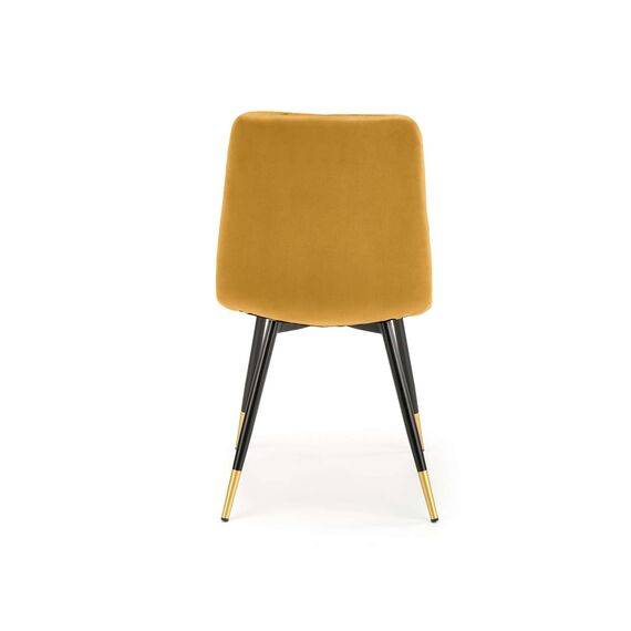 Стул K438 горчичный/черный, изображение 4