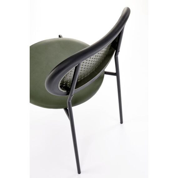 Стул K524 зеленый/черный, изображение 2