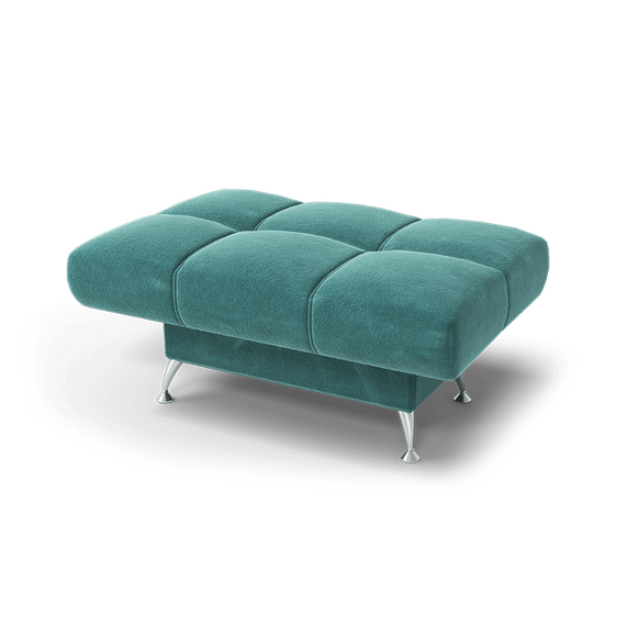 Пуф Финка 2 N (900*600) (Duna Brilliant/бежевый), изображение 2