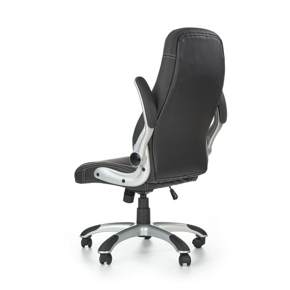 Кресло компьютерное SATURN черный/серебристый, изображение 6