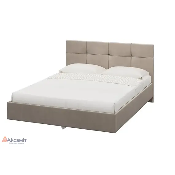 Каприз кровать на латах 1800 Микровелюр 6 (newtone Light BEIGE (светло-бежевый))