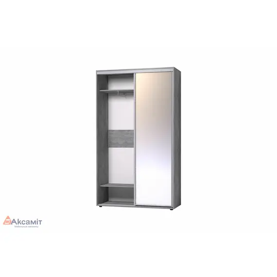 Берген 303 Шкаф-купе (atelier светлый - белый), изображение 3