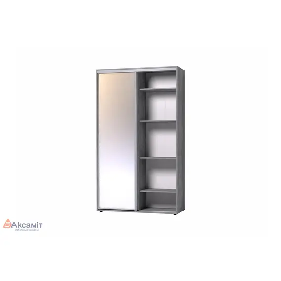 Берген 303 Шкаф-купе (atelier светлый - белый), изображение 2