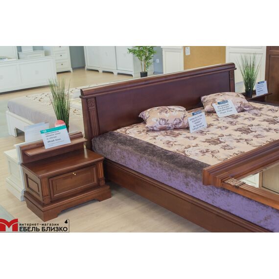 Кровать ГМ 5981 160х200 (мокко) Престиж, изображение 5