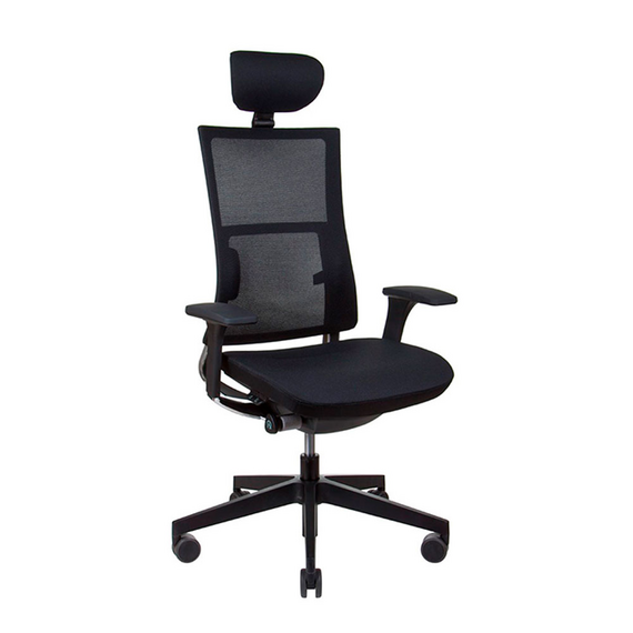 Кресло компьютерное Profim Violle 151SFL P62PU Black, черный