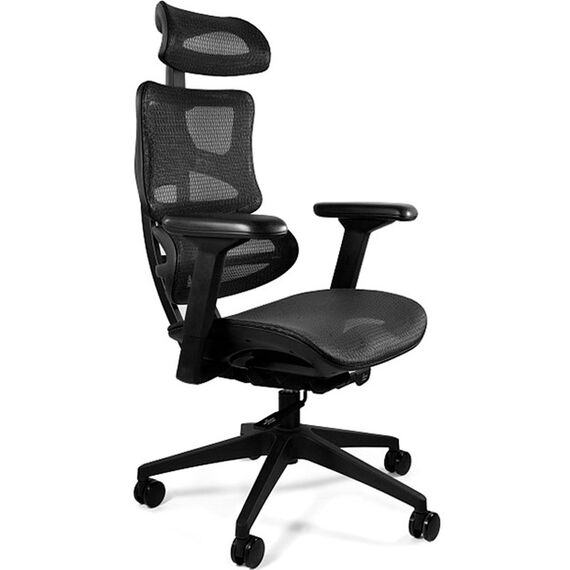 Кресло компьютерное Unique Ergotech, черный