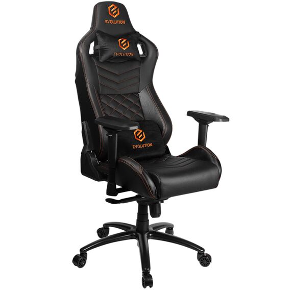 Игровое компьютерное кресло Evolution Conqueror, черный