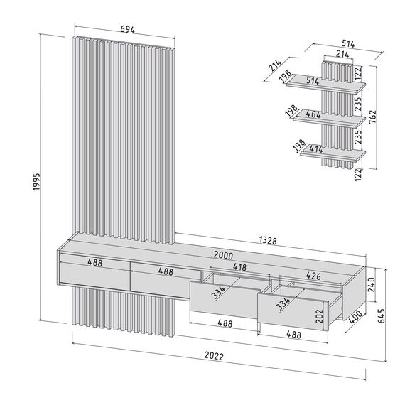 Стенка Lagom-6, изображение 3