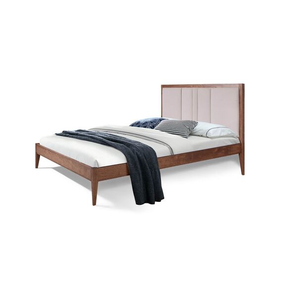 Кровать Аспен ГМ 8224-10 160х200 (табак/ антрацит)