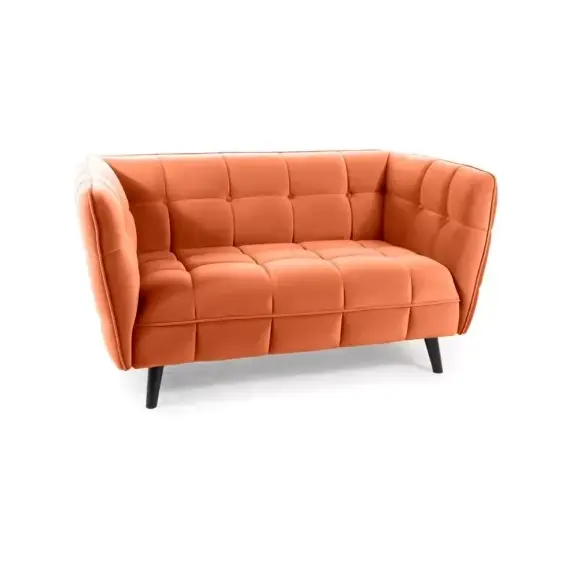 Диван SIGNAL CASTELLO 2 Velvet Bluvel 4215 корица/венге