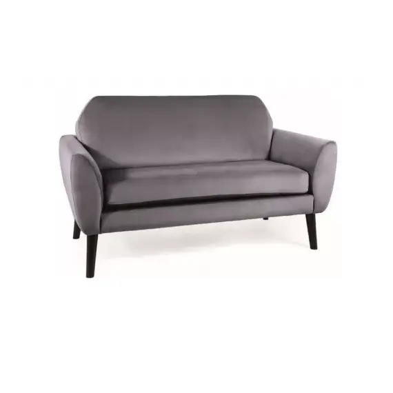 Диван SIGNAL MENA Velvet Bluvel 14 серый/венге