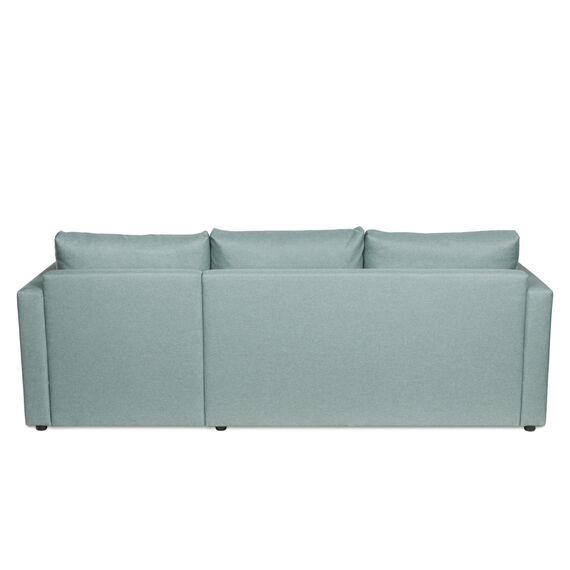 Диван трехместный с угловой секцией Тилаус ДП Twist 15 (mint-grey) LA, изображение 3
