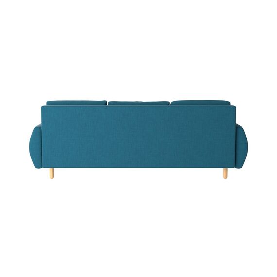 Диван-кровать Тулисия TULISIJA SB3 Twist 12 petrol (turquoise), изображение 2