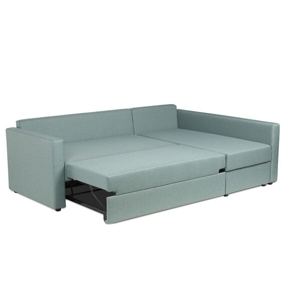 Диван трехместный с угловой секцией Тилаус ДП Twist 15 (mint-grey) LA, изображение 4