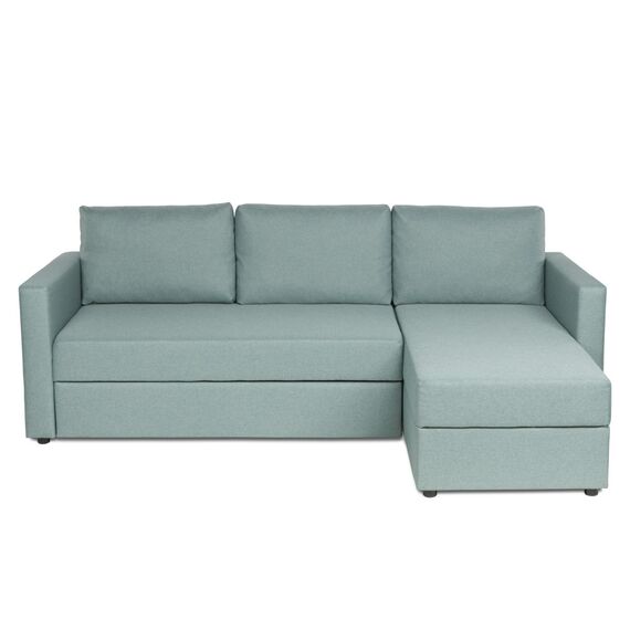 Диван трехместный с угловой секцией Тилаус КП Twist 15 (mint-grey) SA, изображение 5