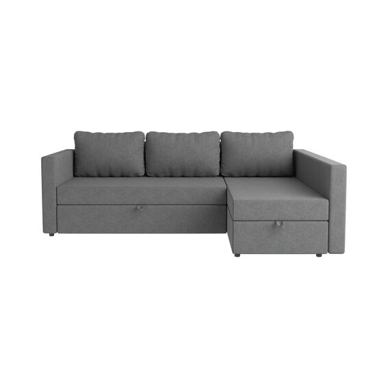 Угловой диван-кровать Тилаус (длинный подлокотник) Malmo 90 (grey), изображение 5