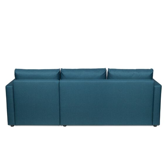 Диван трехместный с угловой секцией Тилаус ДП Malmo 81 (turquoise) LA, изображение 3