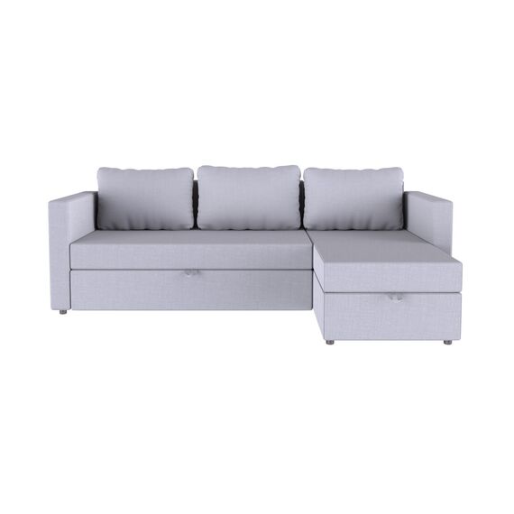 Угловой диван-кровать Тилаус (короткий подлокотник) Twist 18 (lt grey), изображение 2