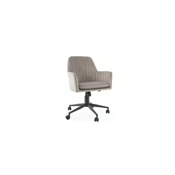 Кресло компьютерное Q-886 Velvet Bluvel 40 темно-бежевый
