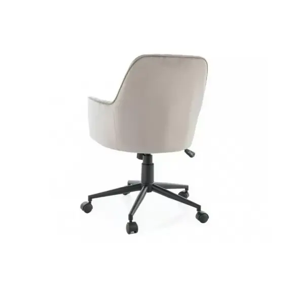 Кресло компьютерное Q-886 Velvet Bluvel 40 темно-бежевый, изображение 2