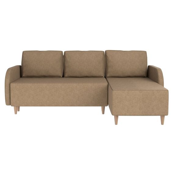 Угловой диван-кровать VELKE SB3CHL (Skiftebo Beige RU), изображение 4