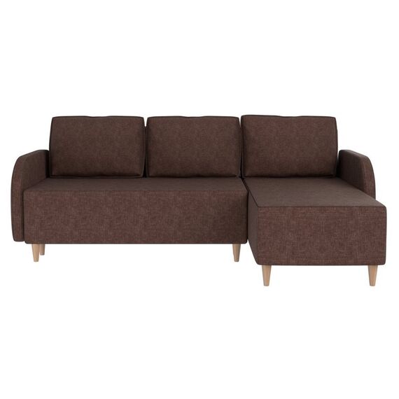 Угловой диван-кровать VELKE SB3CHL (Skiftebo Brown), изображение 4