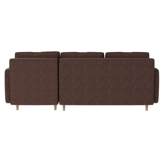 Угловой диван-кровать VELKE SB3CHL (Skiftebo Brown), изображение 2